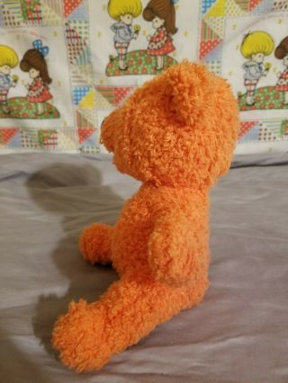 Mattel Bear in the big blue house plush Ojo Orange Bear 8 