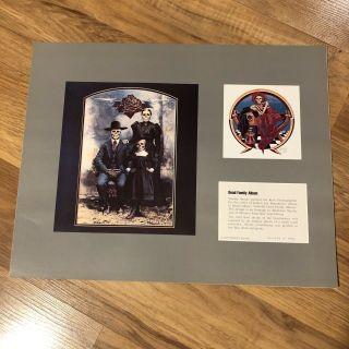 Grateful Dead Poster - Dead Family Album Art - 1997 Mouse/kelly Limited Ed.