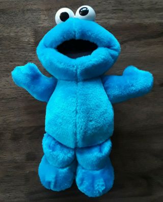 Vintage Tyco Tickle Me Cookie Monster 1996 Sesame Stuffed Talks And Shakes