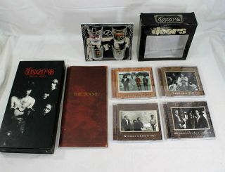 The Doors Gift Package Complete Box Set Plus Set Of The Doors Shot Glasses