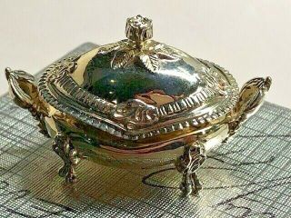 Limited Edition Peter Acquisto Sterling Silver Dollhouse Bombe Tureen