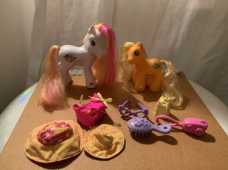 My Little Pony G3 Summer Shores & Baby Ocean Dreamer W/ Accessories