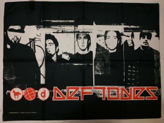 Vintage Deftones 2000 Textile Poster Flag