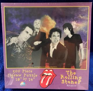 The Rolling Stones 500 Piece Jigsaw Puzzle 18 " X24 " & Rs79110 Jaggar