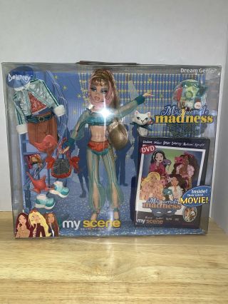 My Scene Delancey Masquerade Madness Genie & Dvd - Box Not
