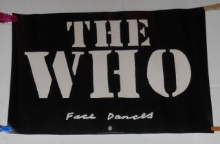 The Who Face Dances Promo 1981 Poster 16x24
