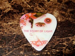 Steve Vai Rare Authentic Signature Guitar Pick Story Of Light Tour Issued 2012