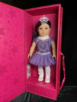 Ooak Custom Nutcracker Sugar Plum Fairy Tm 86 American Girl Doll Cyo Box