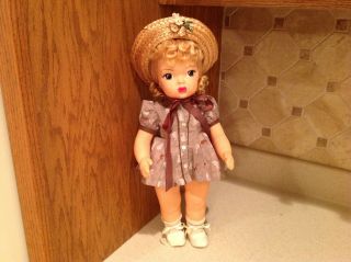 Vintage Terri Lee Doll W/ Clothing Marked Tagged And 16 " Tall