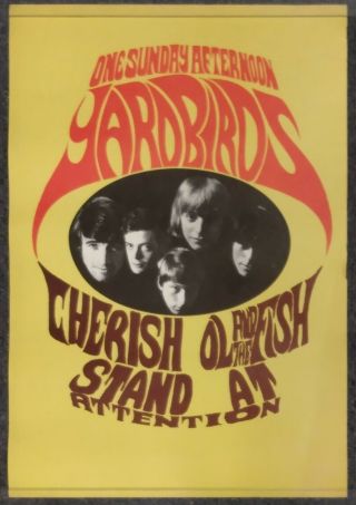 The Yardbirds One Sunday Afternoon Vintage 1960 