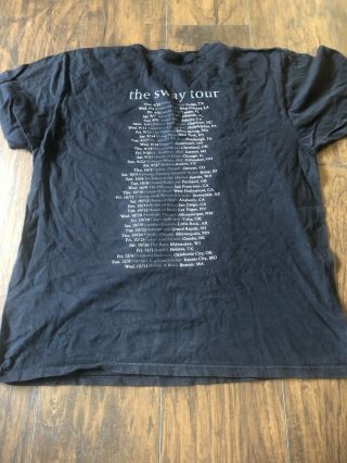 Blue October The Sway Tour Tshirt Size Xl 3