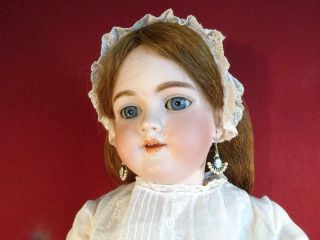 Antique Vintage 1890s Handwerck 28 " Bisque Head German Doll Composition Body