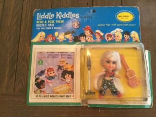 Vintage Liddle Kiddles Sears Exclusive 1966 Beat - A - Diddle Moc.