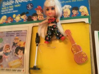 VINTAGE LIDDLE KIDDLES SEARS EXCLUSIVE 1966 BEAT - A - DIDDLE MOC. 6