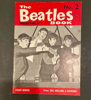 Very Rare September 1963 The Beatles Book 1963 Issue 2