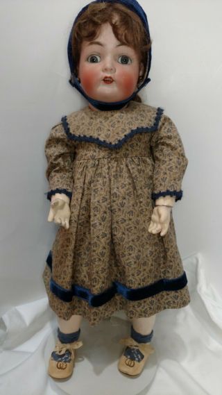 Antique Bisque Doll K R Simon & Halbig 403 20 " Composition Bj Body