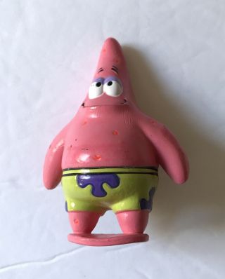 Vintage Patrick (spongebob Squarepants) 2000 Flying Colors Viacom 2.  25” Figure
