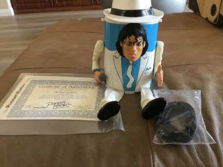 Michael Jackson Moonwalker Smooth Criminal Puppet Koolers Drink Holder 1988 2