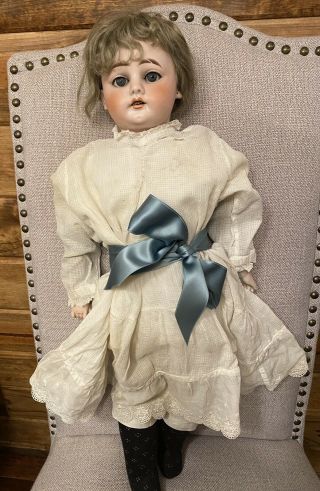 Antique Marked Heinrich Handwerck Doll 22” German Gorgeous