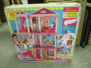 Mattel Barbie 3 Floor DreamHouse Doll House Playset Pink FFY84 - 9997 2015 4 ft 6