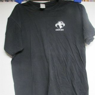 Van Halen 2004 Stage Local Crew Black T Shirt Size Xl