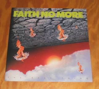 Faith No More The Real Thing Poster 2 - Sided Flat Square 1989 Promo 12x12