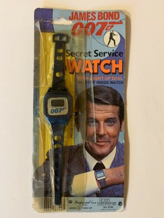 James Bond 007 Secret Service Watch By Imperial Toy Corp