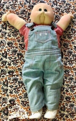 Xavier Roberts 1981 Little People Soft Sculpture Cabbage Patch Doll W/ All Paper