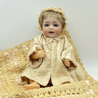 Small Kammer & Reinhardt Simon & Halbig 122 Bisque Head Baby Doll 12”