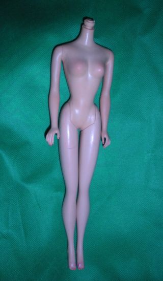 Vintage 1959 Pale 2 / 3 Ponytail Barbie Body 850 Mattel Japan