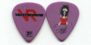 Velvet Revolver 2007 Libertad Tour Guitar Pick Slash Custom Stage Guns Roses 3