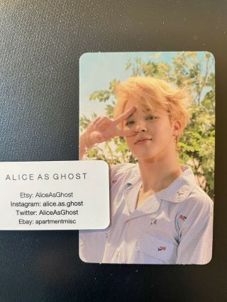 [us Seller] Official Bts Love Yourself Her Version O Jimin Photocard