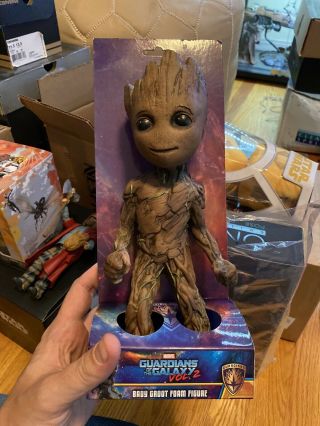 Guardians Of The Galaxy 2 Life - Size Foam Groot 10 Inches Tall (neca) -