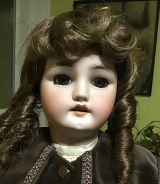 Antique German Doll 30 Inches Tall C M Bergmann