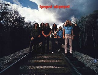 Lynyrd Skynyrd Poster - Rock Group - Rare