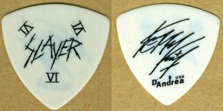 Slayer Kerry King Guitar Pick Authentic Concert Stage Tour Metallica Megadeth
