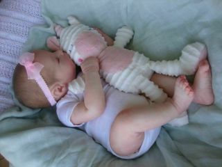 Reborn Callie Sleeping Preemie Realborn Baby Girl Release 2