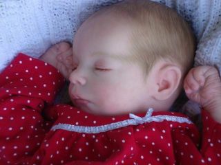 Reborn Callie Sleeping Preemie Realborn Baby Girl Release 3
