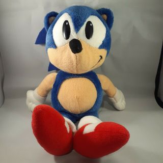 Sonic The Hedgehog Plush Toy Doll 12 " Sega Caltoy Vintage 1993