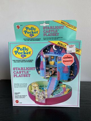 Vintage Polly Pocket Starlight Castle - Extremely Rare