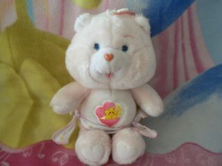 11 " Plush Vintage 1980s Pink Baby Hugs Care Bear W/ Nappy Boy Girl Gift Soft Toy