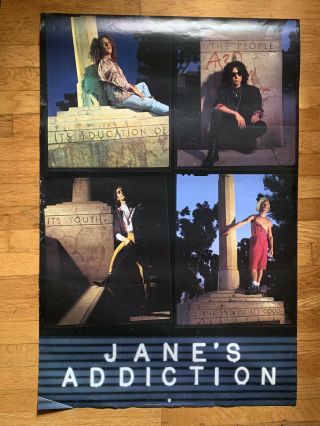 Jane’s Addiction Poster Vintage