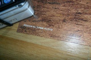 PINK FLOYD DELICATE SOUND OF THUNDER 80 ' S UK POSTER ROCK 24 