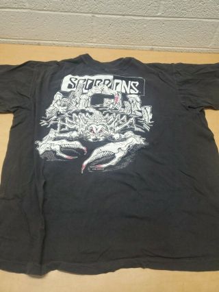 Vintage 1990 1991 The Scorpions Concert Tour Shirt
