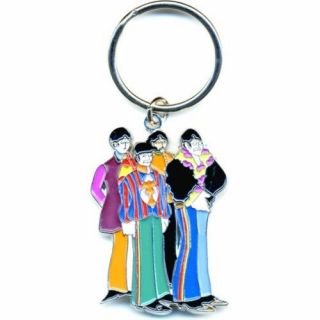 The Beatles Yellow Submarine Band Key Ring Keychain Official Licenced Keyring