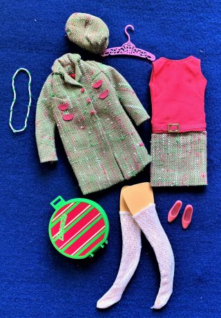 Vintage Barbie Francie 1967 Fashion Tweedsomes & Complete Htf