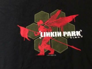 Linkin Park Vintage Tee 1st Album Anniversary Mike Shinoda Chester Bennington