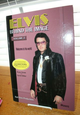 2005 H/c Book - Elvis Behind The Image Vol.  2,  Signed By One Author,  Bud Glass Prod.