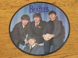 The Beatles,  A Hard Days Night/things We Said Today,  Uk Picture Disc.