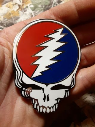 Steal Your Face Belt Buckle (silver)